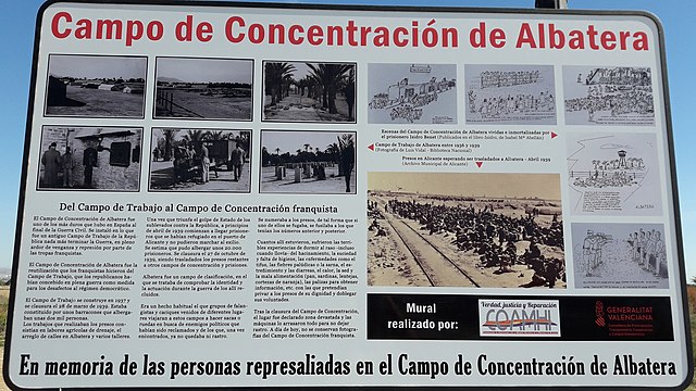 Campo_de_concentración_de_Albatera_-_Mural_explicativo