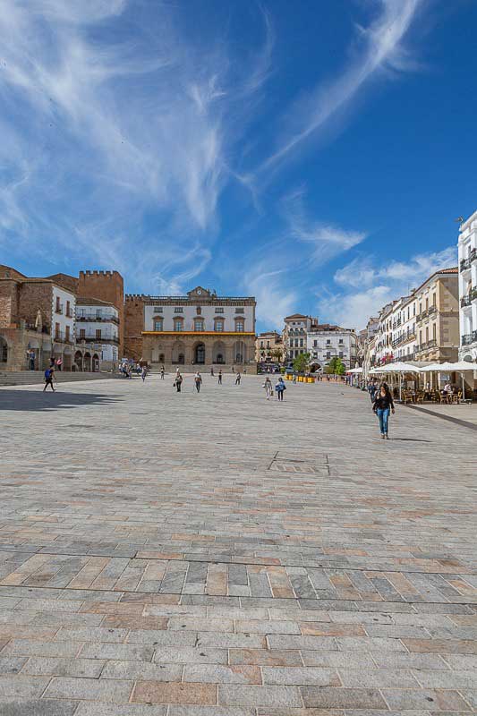 Plaza Mayor de Cáceres vista 2