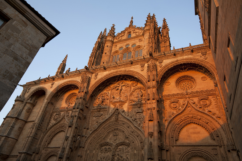 Monumentos de Salamanca , Catedral de Salamanca pórtico oeste